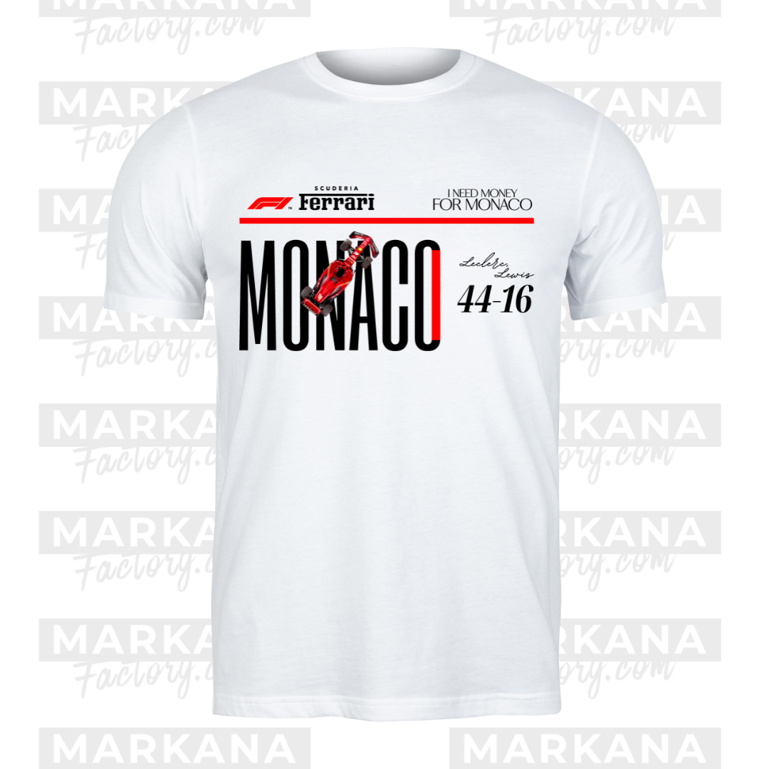 Camiseta Monaco Ferrari
