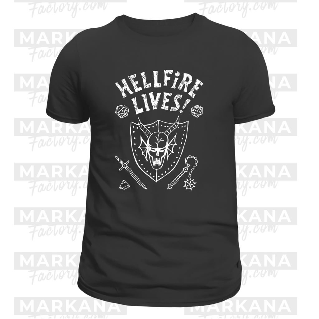 Camiseta Hellfire Stranger things