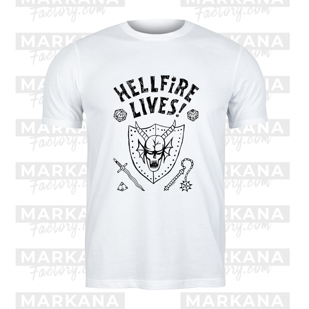 Camiseta Hellfire Stranger things